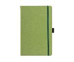         NG Portobello, записная книга (клетка) с кармашком, Shia new, 13*21см, светло-зеленый