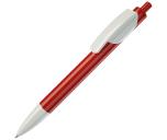TRIS, ручка шариковая, красный/белый, пластик