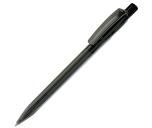 TWIN LX, ручка шариковая, прозрачный черный, пластик