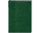 Ежедневник датированный Nebraska, А5, зеленый, белый блок, без обреза