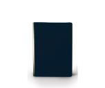 Еженедельник недатированный Oxford, А5, синий, бежевый блок, без обреза, телефонная книга с вырубным